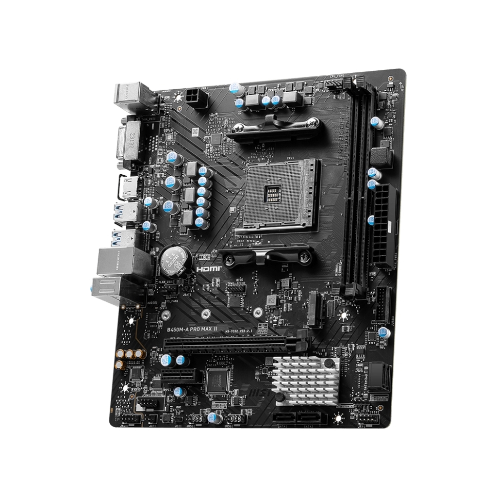 Материнська плата MSI B450M-A PRO MAX II - зображення 3