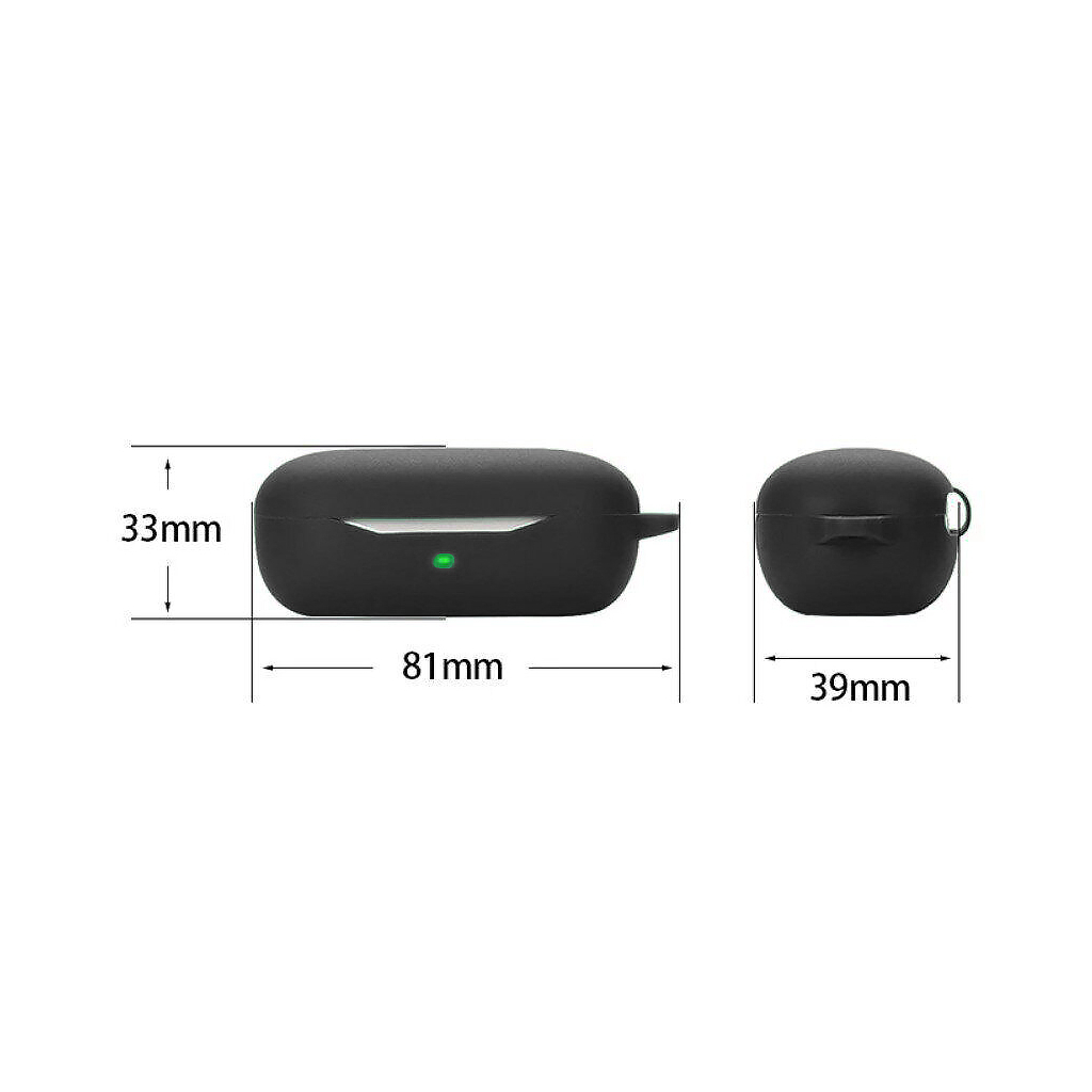 Чохол для навушників BeCover Silicon для Huawei FreeBuds SE Black (710947) - зображення 4