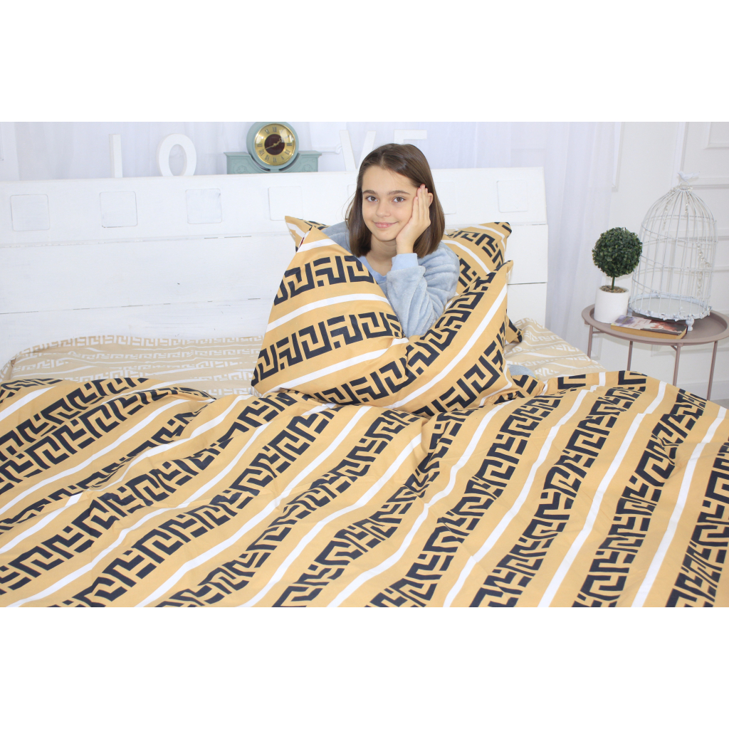 Постільна білизна MirSon Бязь Premium 17-0045 Felix 200x220 (2200001397200) - зображення 4