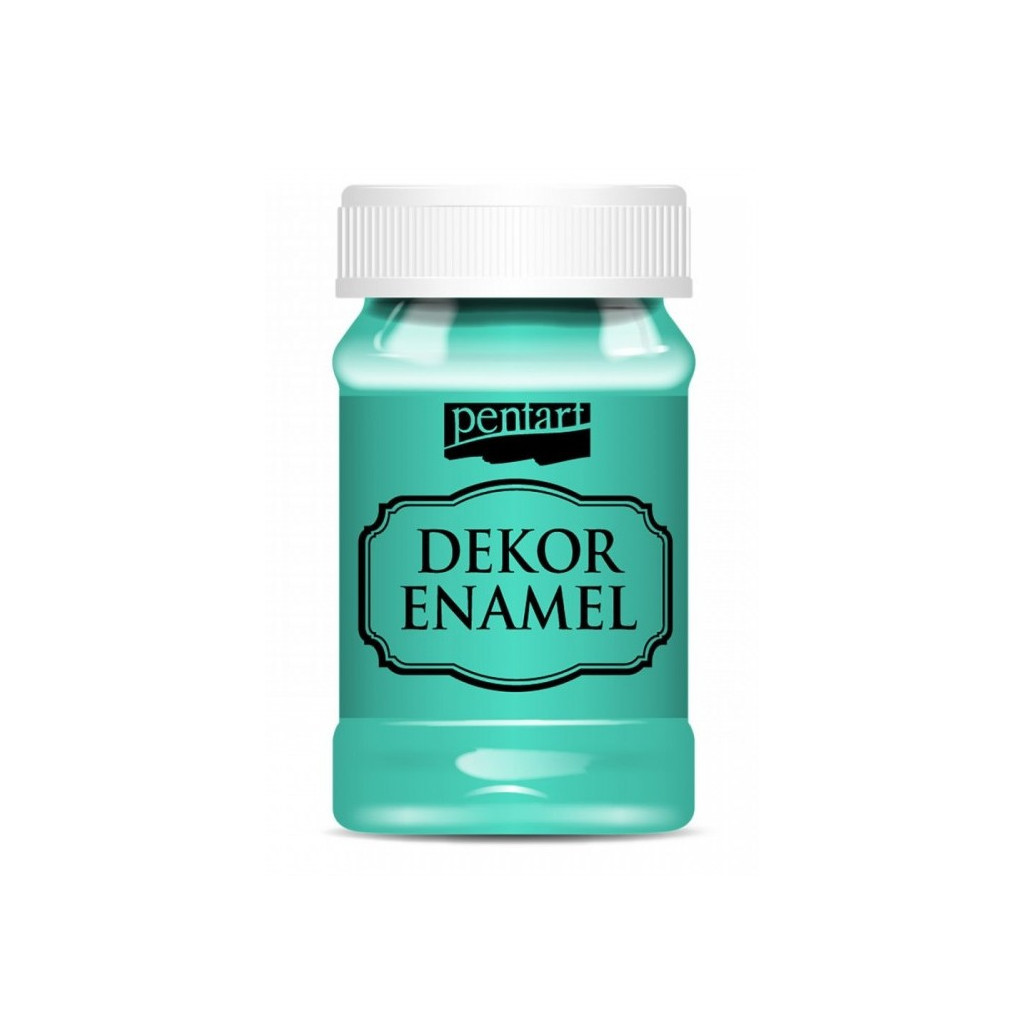 Акрилові фарби Pentart Dekor Enamel, глянцева, М'ятна, 100 мл (5997412796513) - зображення 2