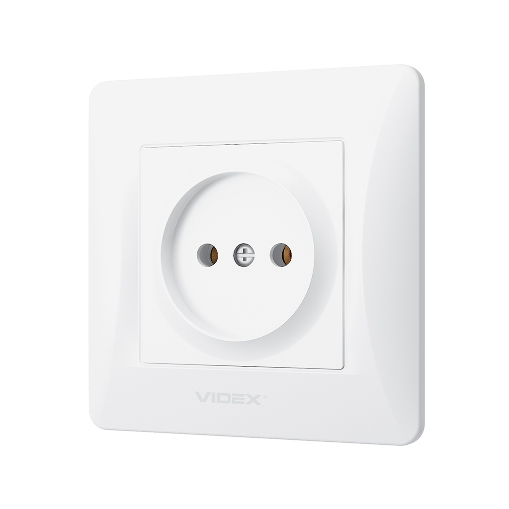 Розетка Videx BINERA 1ая (VF-BNSK1-W) - изображение 2