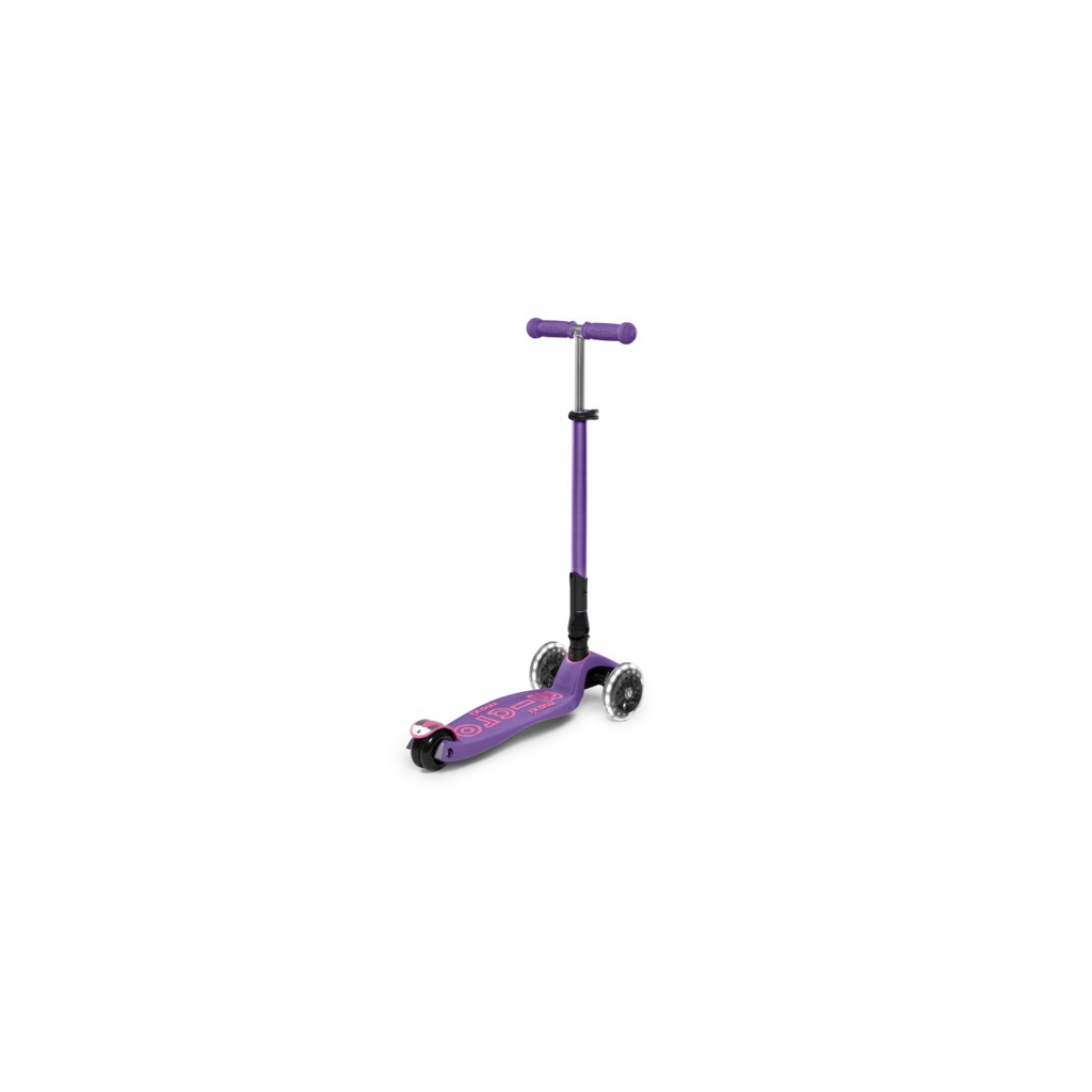 Самокат Micro Maxi Deluxe Foldable LED фіолетовий (MMD100) - зображення 9