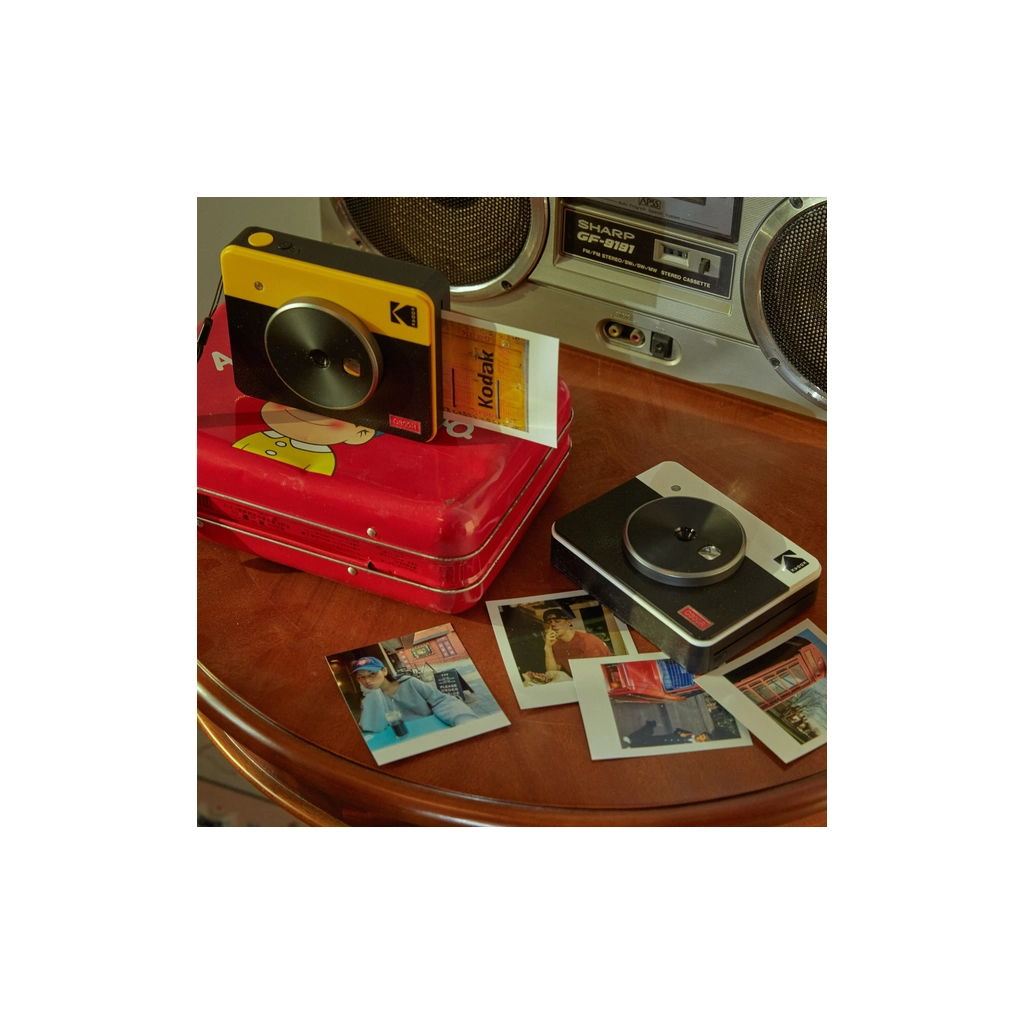 Цифровий фотоапарат Kodak Mini Shot 3 Retro Yellow (C300R) - изображение 4