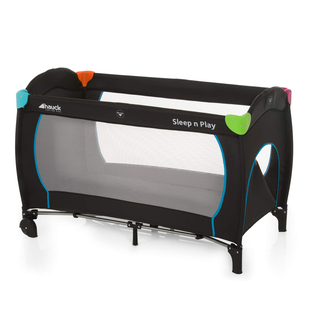 Дитячий манеж Hauck Sleep N Play Go Plus Multicolor black (60070-2) - зображення 1