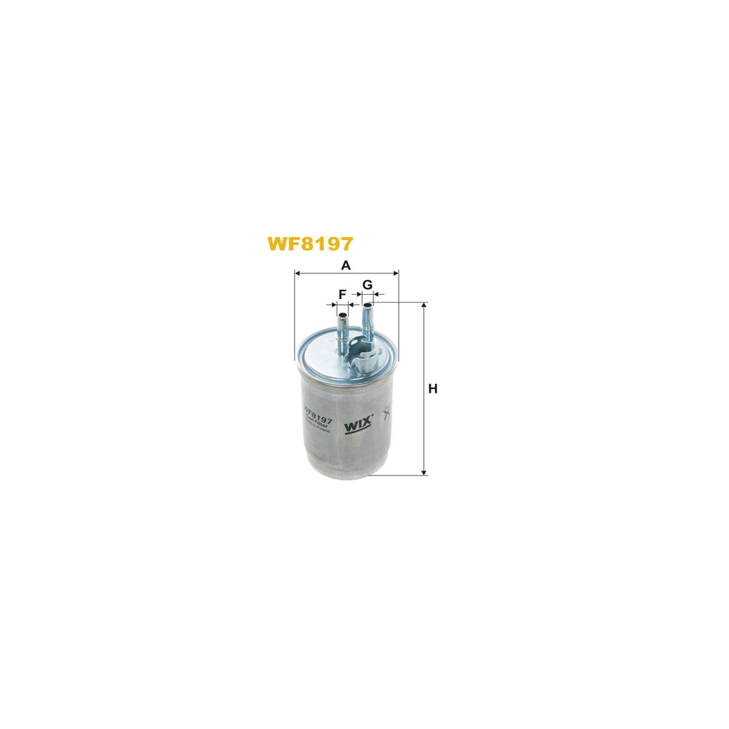 Фільтр паливний Wixfiltron WF8197 - зображення 1