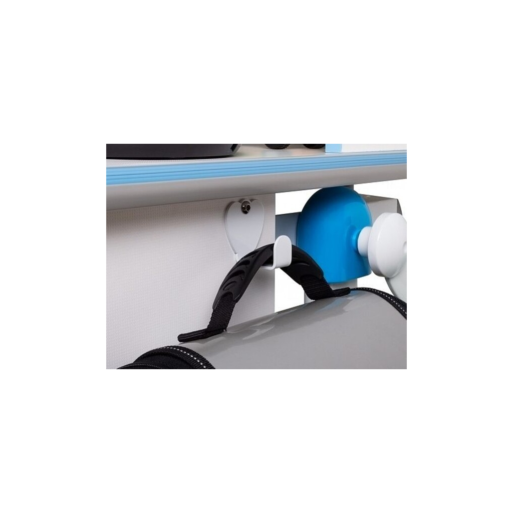 Парта Mealux Sherwood Energy стільниця біла/накладки на ніжках сір (BD-830 W/G Energy) - зображення 3