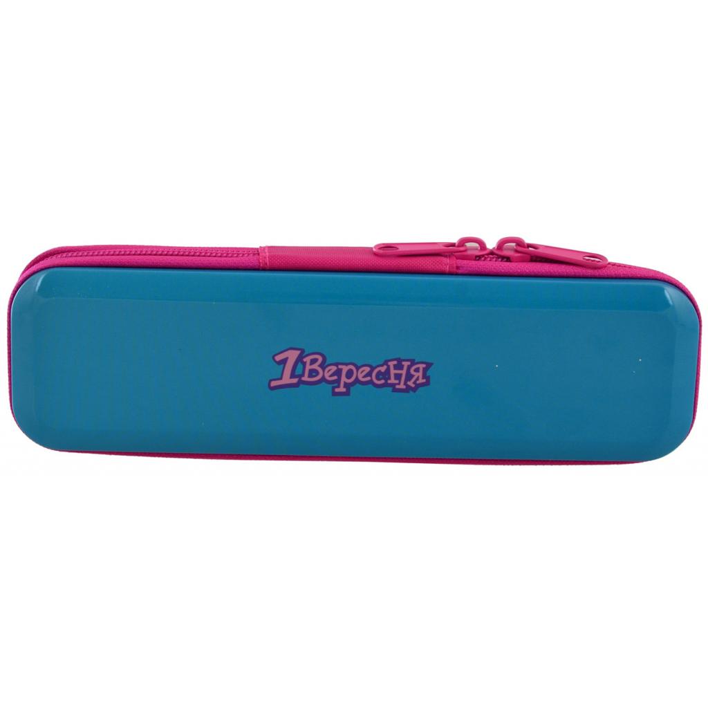 Пенал 1 вересня Colorful heart металевий (532284) - зображення 3