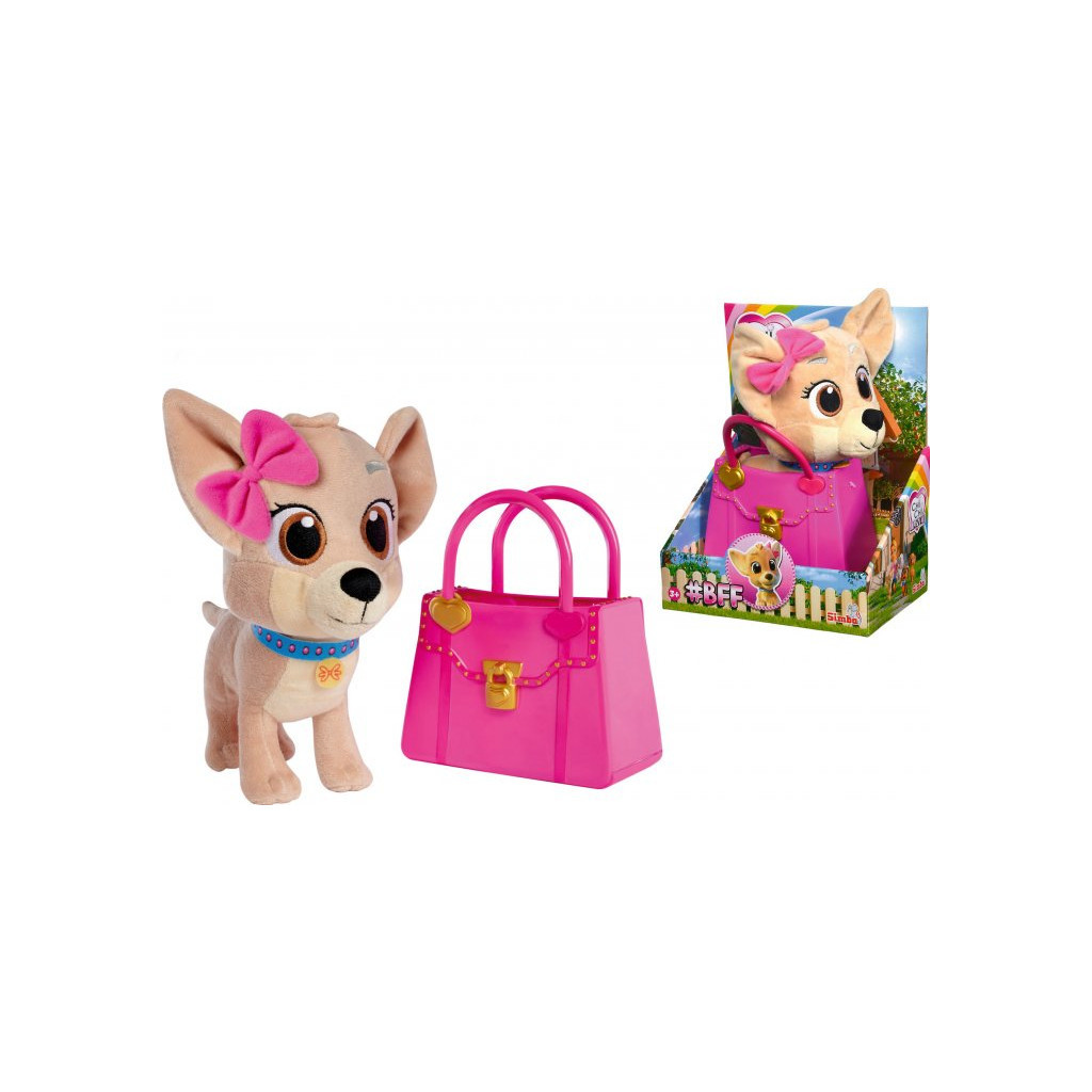 М'яка іграшка Chi Chi Love Собачка Чихуахуа Зірка мультфільму з сумочкою 20 см (5890020) - зображення 5