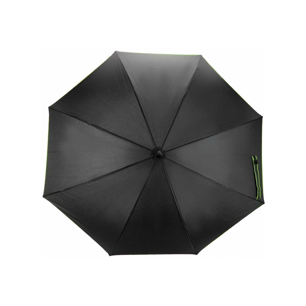 Парасоля Optima Promo Next тростина автомат, чорно/зелена (O98505) - зображення 2