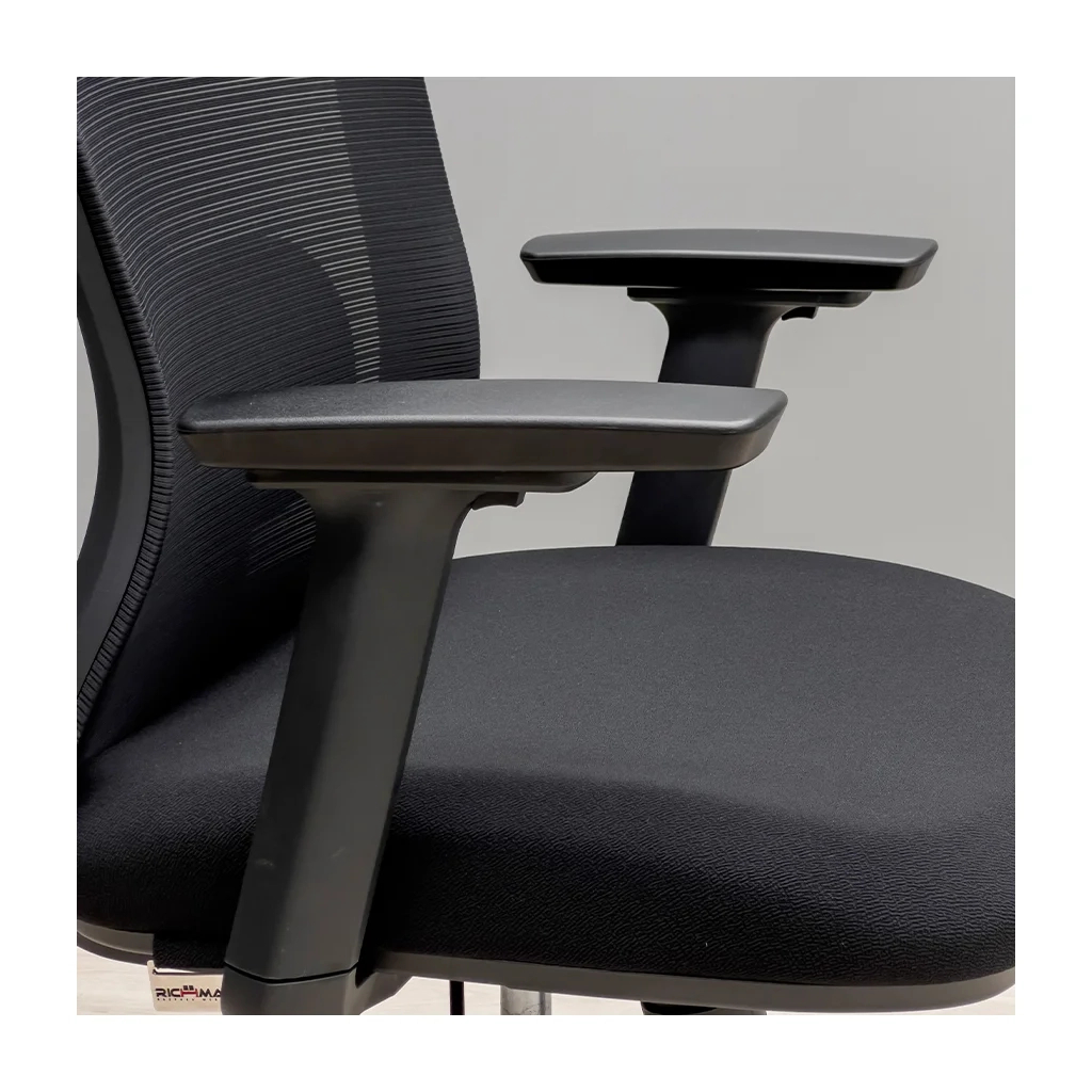Офісне крісло Richman Декарт Хром Synсhro Сітка Чорне (R00000046588) - изображение 11
