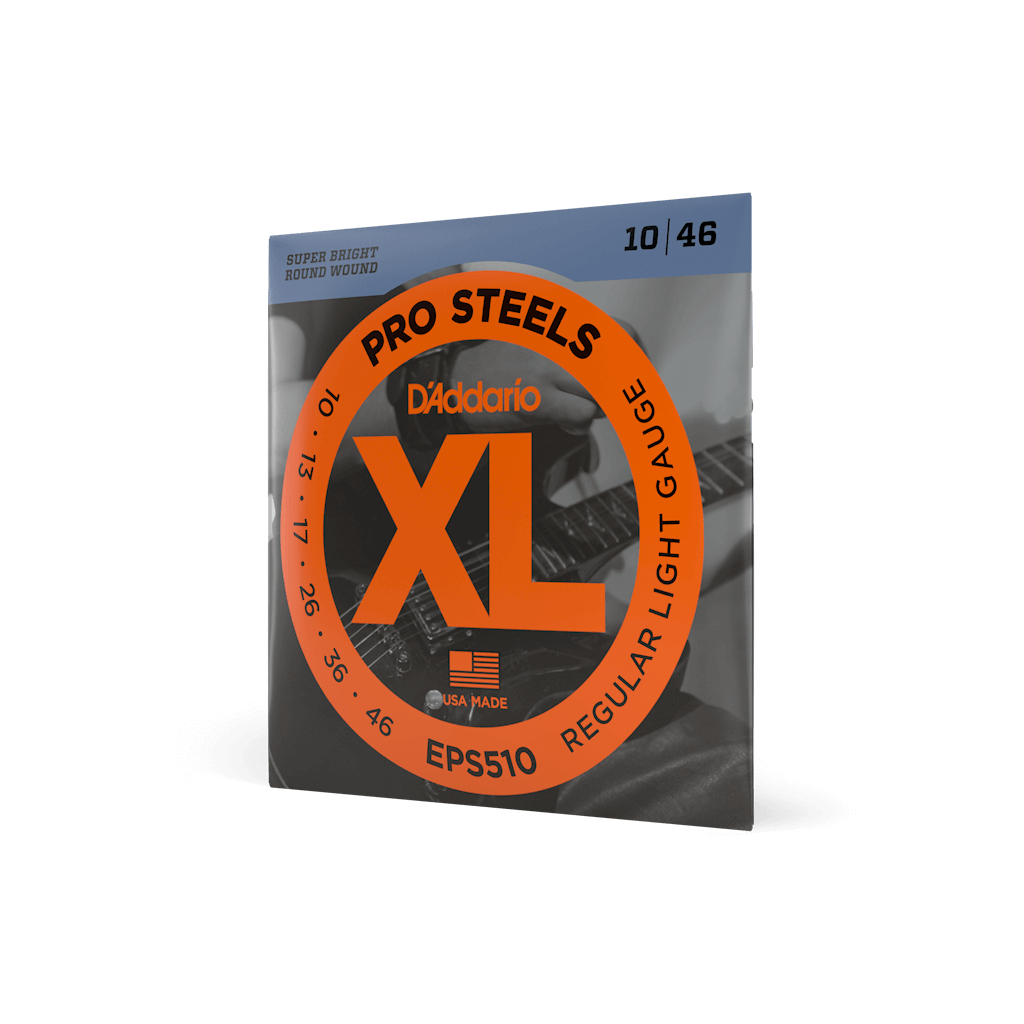 Струни для гітари D'Addario XL ProSteels Regular Light (10-46) (EPS510) - зображення 2