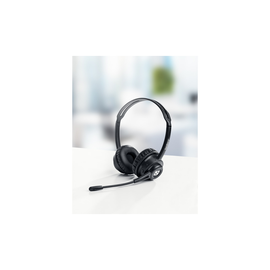 Навушники Sandberg Wireless Headset ANC+ENC Bluetooth Black (126-44) - зображення 6