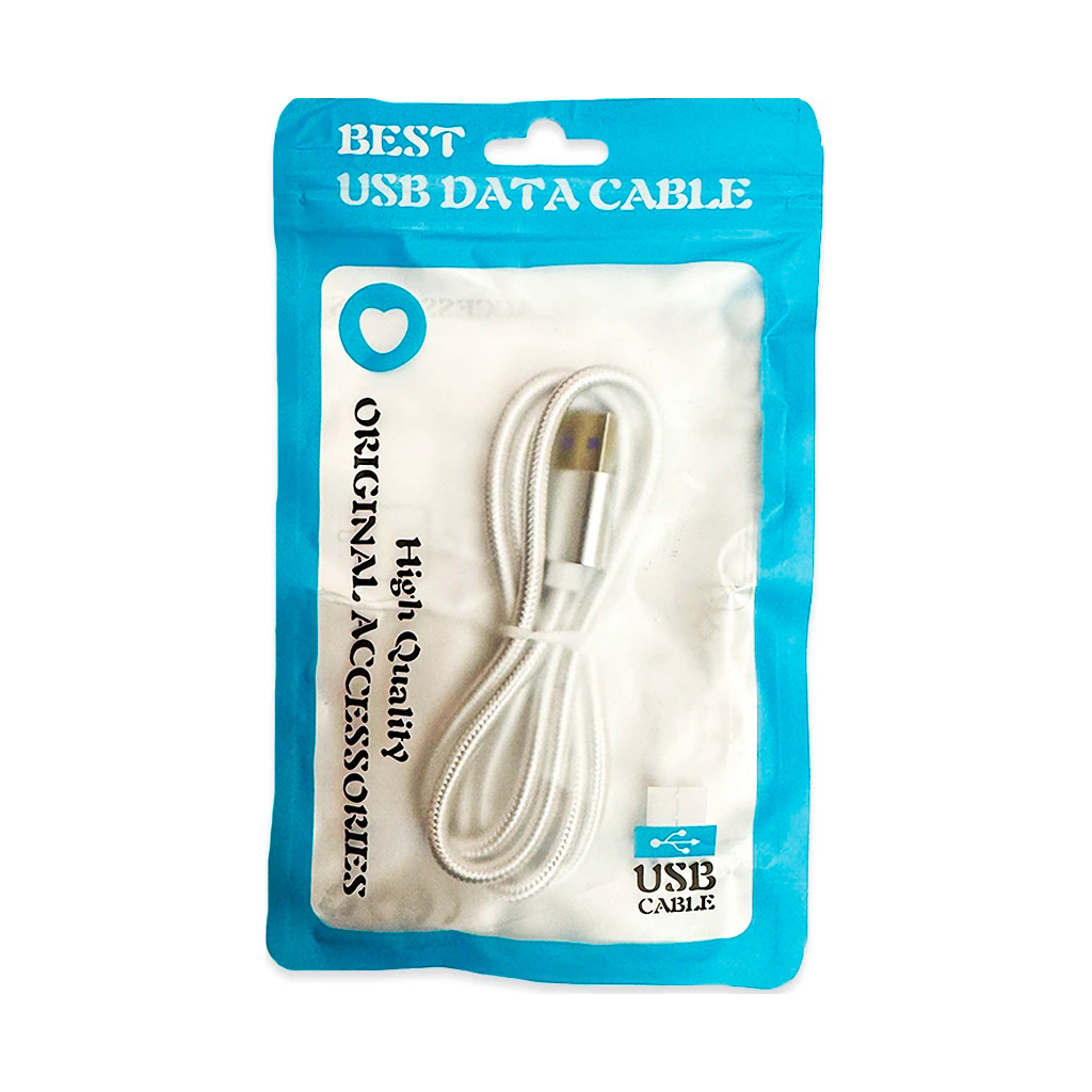 Дата кабель USB 2.0 AM to USB-C 1.0m 480Mbps white Ultra (UC100-0100WH) - зображення 4