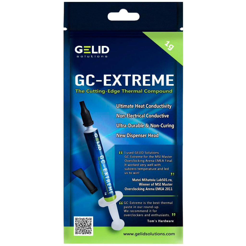 Термопаста Gelid Solutions GC-Extreme 1g (TC-GC-03-D) - зображення 2