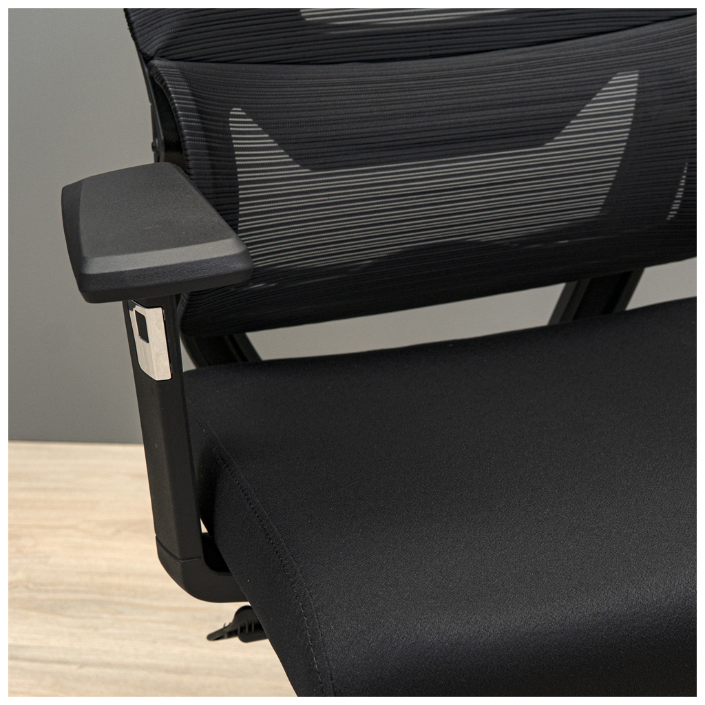 Офісне крісло Richman Вектор Про Хром М-2 Сітка Чорна (R00000053311) - зображення 10