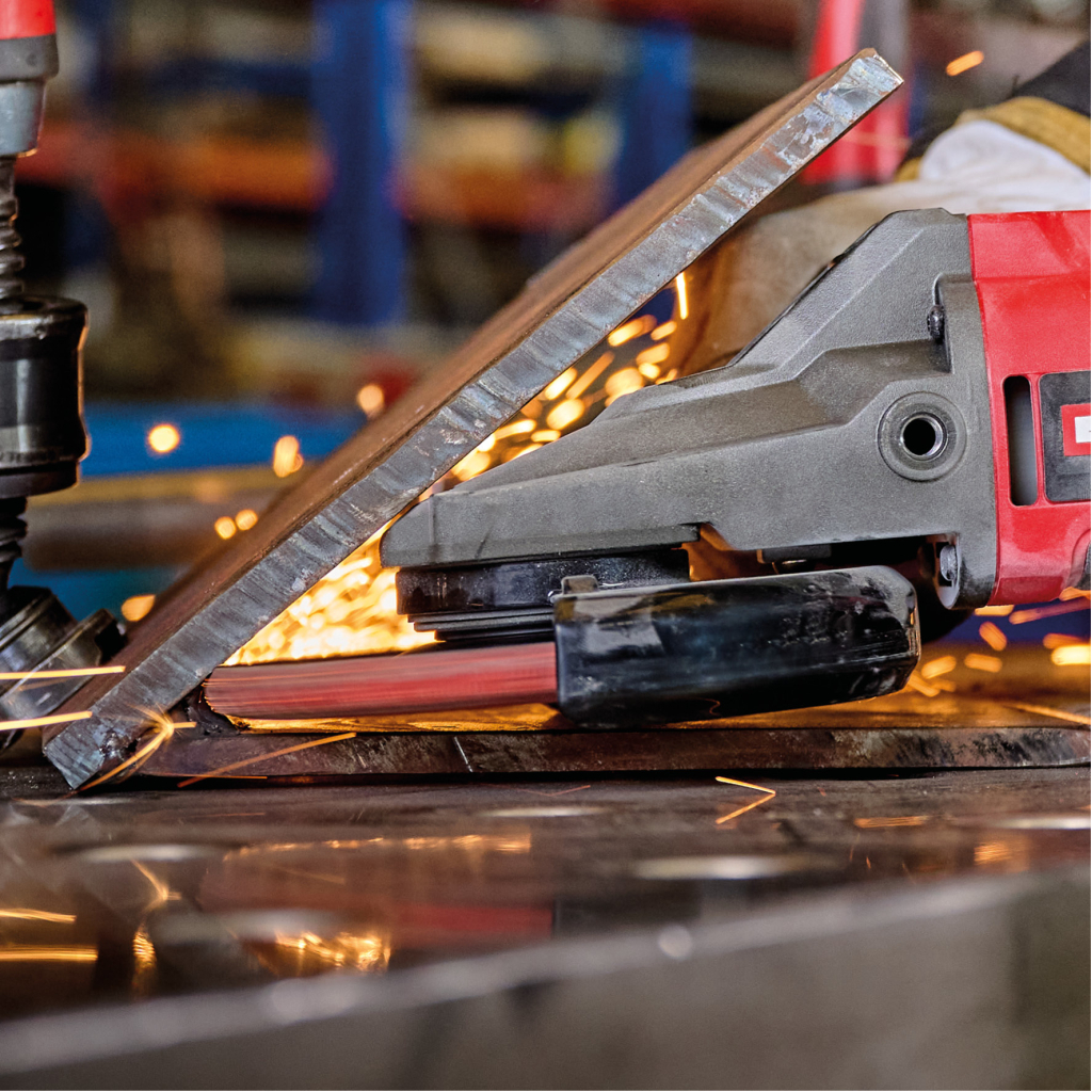 Шліфувальна машина Einhell Professional TP-AG 18/125 F Li BL - Solo PXC 18V, 125мм, 8500об/хв (без АКБ та ЗП) (4431175) - зображення 11