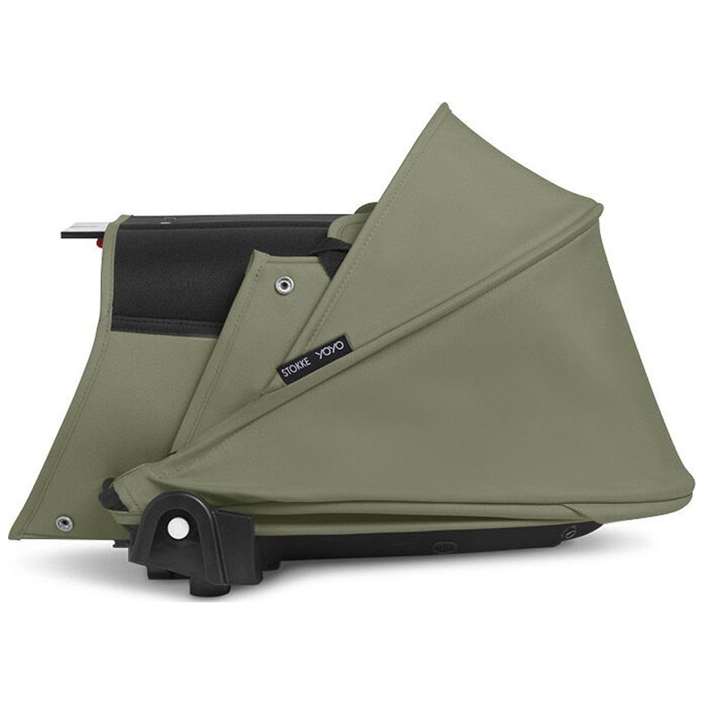 Люлька Stokke YOYO newborn shell, оливковий (Olive) (646311) - зображення 3