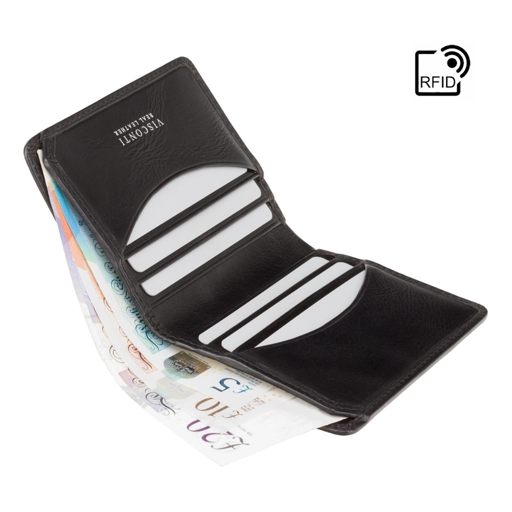 Гаманець Visconti TSC39 Xavi з RFID Black (TSC39 BLK) - зображення 4