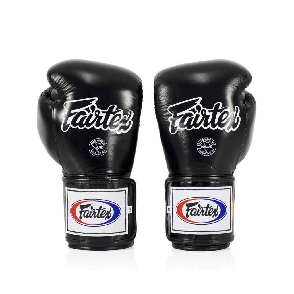 Боксерські рукавички Fairtex BGV5 Black 10 унцій (бинти в комплекті) (BGV5_10oz_Black) - зображення 3