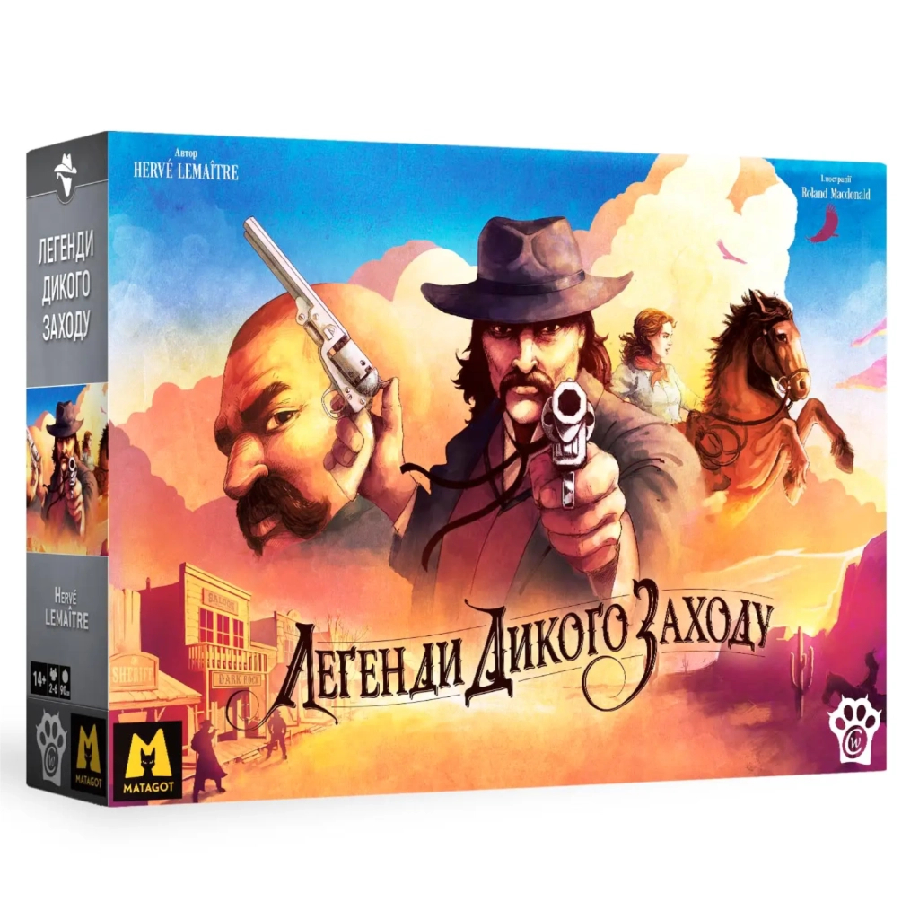 Настільна гра WoodCat Легенди Дикого Заходу (Western Legends) (укр.) (W0016) - изображение 1