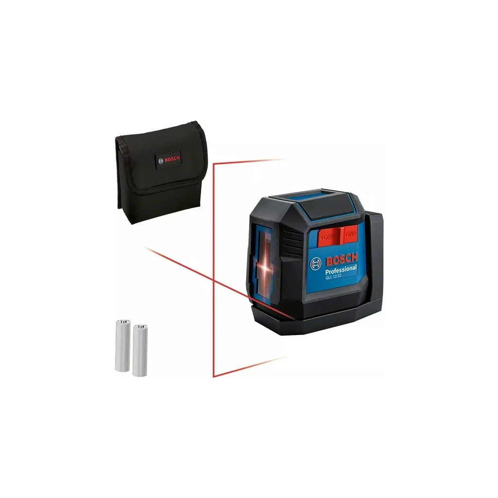 Лазерний нівелір Bosch GLL 12-22, до 12м, 0.3мм/м, чохол, 0.35кг (0.601.065.220) - зображення 3