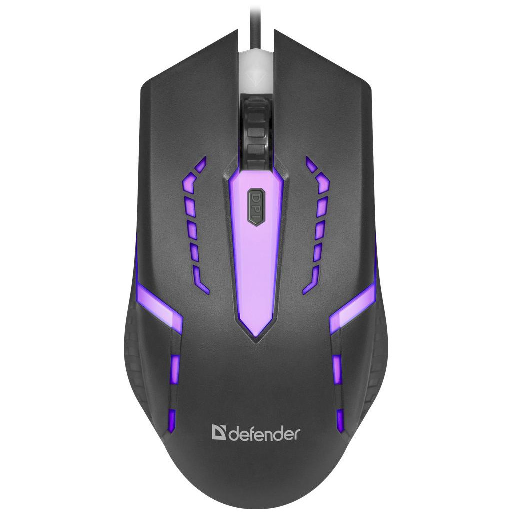 Мишка Defender Hit MB-601 Black (52601) - зображення 3