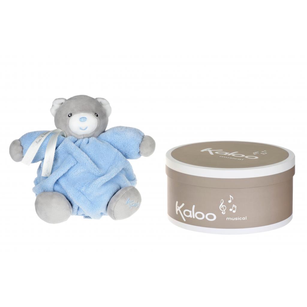 М'яка іграшка Kaloo музична Plume Ведмедик блакитний (18 см) в коробці (K962313) - зображення 2