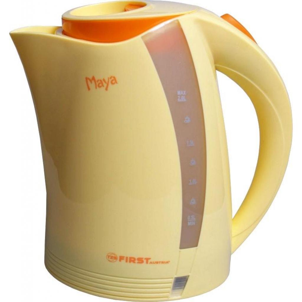 Електрочайник First без ПДВ FA-5428-1 yellow - зображення 1