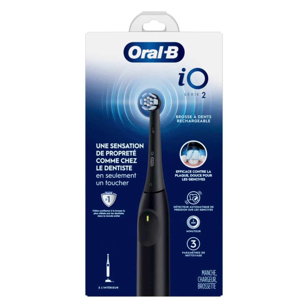 Електрична зубна щітка Oral-B Series 2 iOS2.1C9.0 Black (8700216614931) - зображення 2