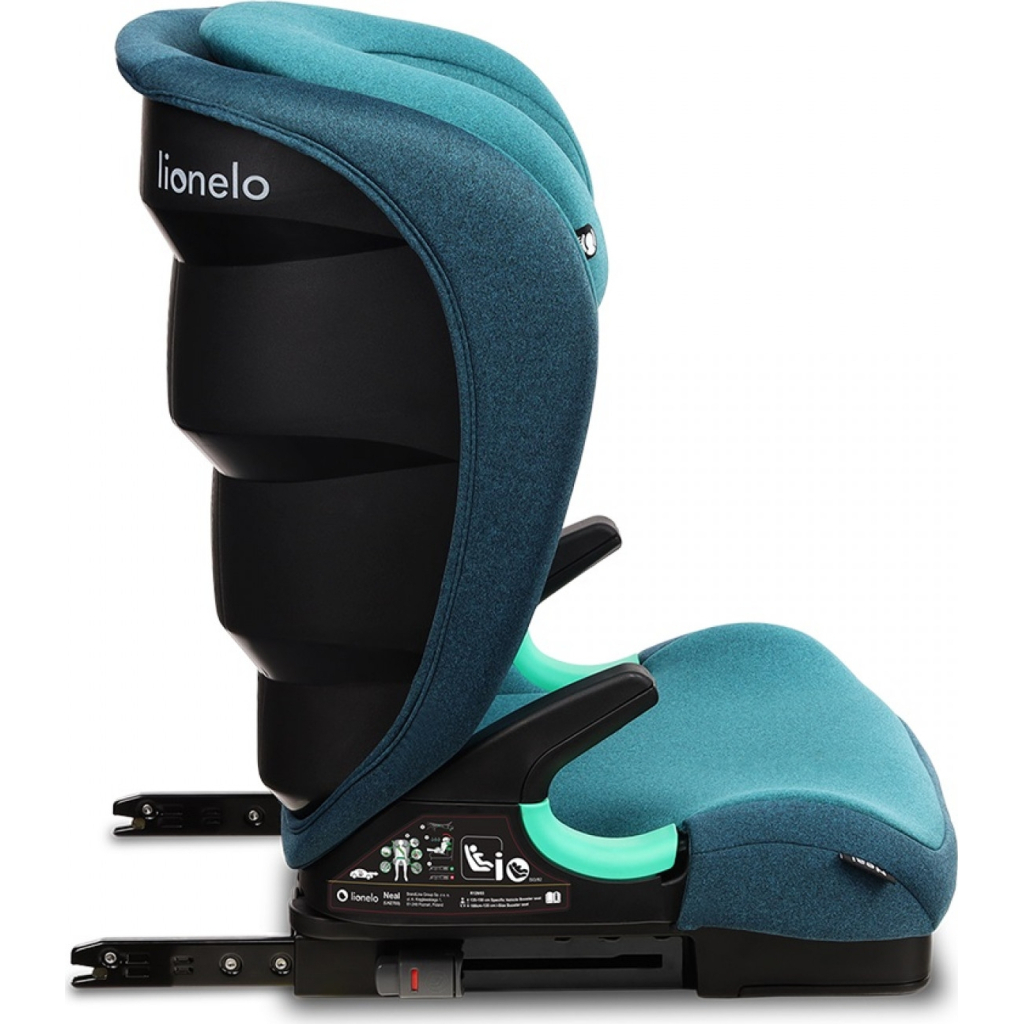 Автокрісло Lionelo Neal 15-36 кг Green Turquoise (LO-NEAL GREEN TURQUOISE) - зображення 4