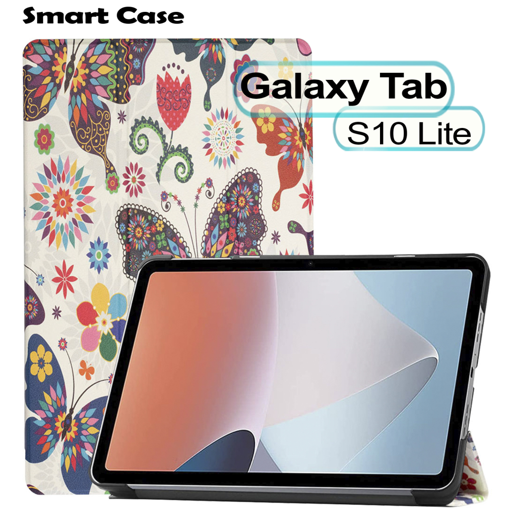 Чохол до планшета BeCover Smart Case Samsung Galaxy Tab S10 Lite SM-X400/406 10.9" Butterfly (713846) - зображення 1