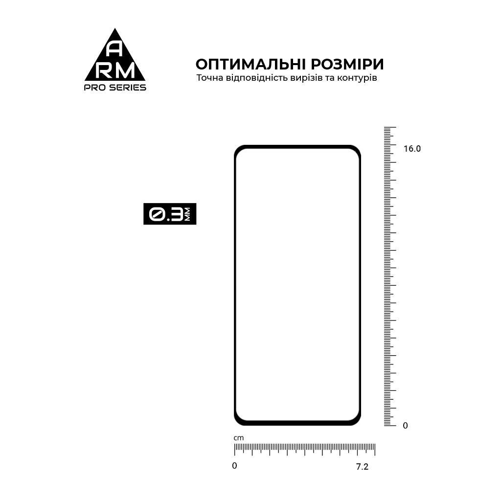 Скло захисне Armorstandart Pro OPPO A60 4G Black (ARM78605) - зображення 3