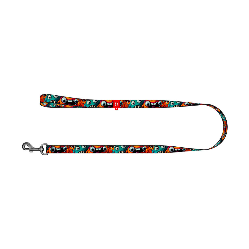 Повідець для собак WAUDOG Nylon "Зубасті монстри" L-XXL (342-4048) - зображення 2