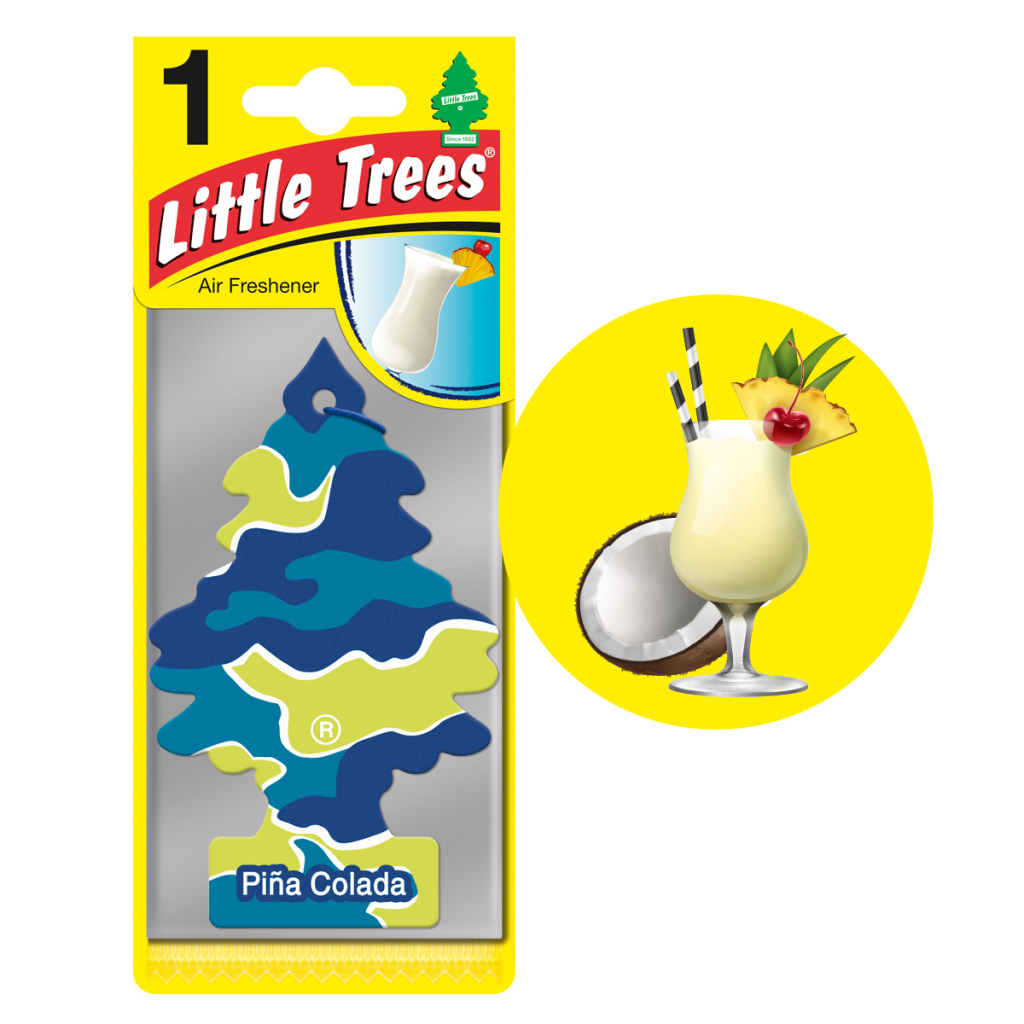 Ароматизатор для автомобіля Little Trees Піна Колада (78028) - изображение 3