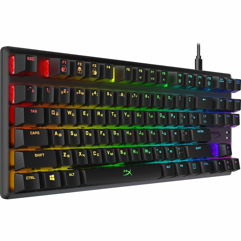 Клавіатура HyperX Alloy Origins Core HX Blue (4P5P2AX) - зображення 3