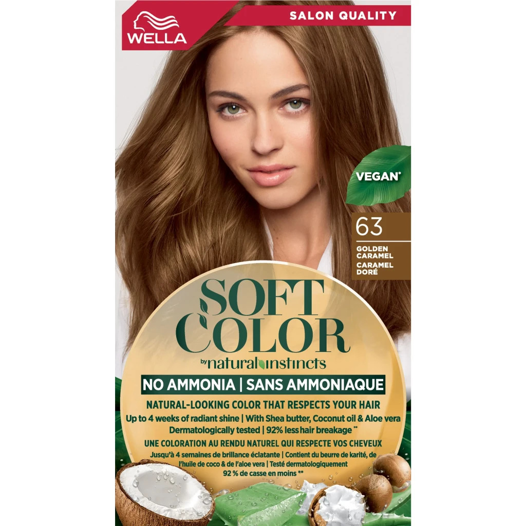 Фарба для волосся Wella Soft Color Безаміачна 63 - Карамель (3614228865807) - изображение 2