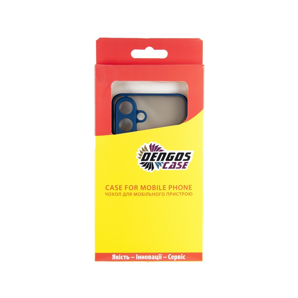 Чохол до мобільного телефона Dengos Matte Samsung Galaxy S25 (Blue) (DG-TPU-MATT-162) - зображення 3
