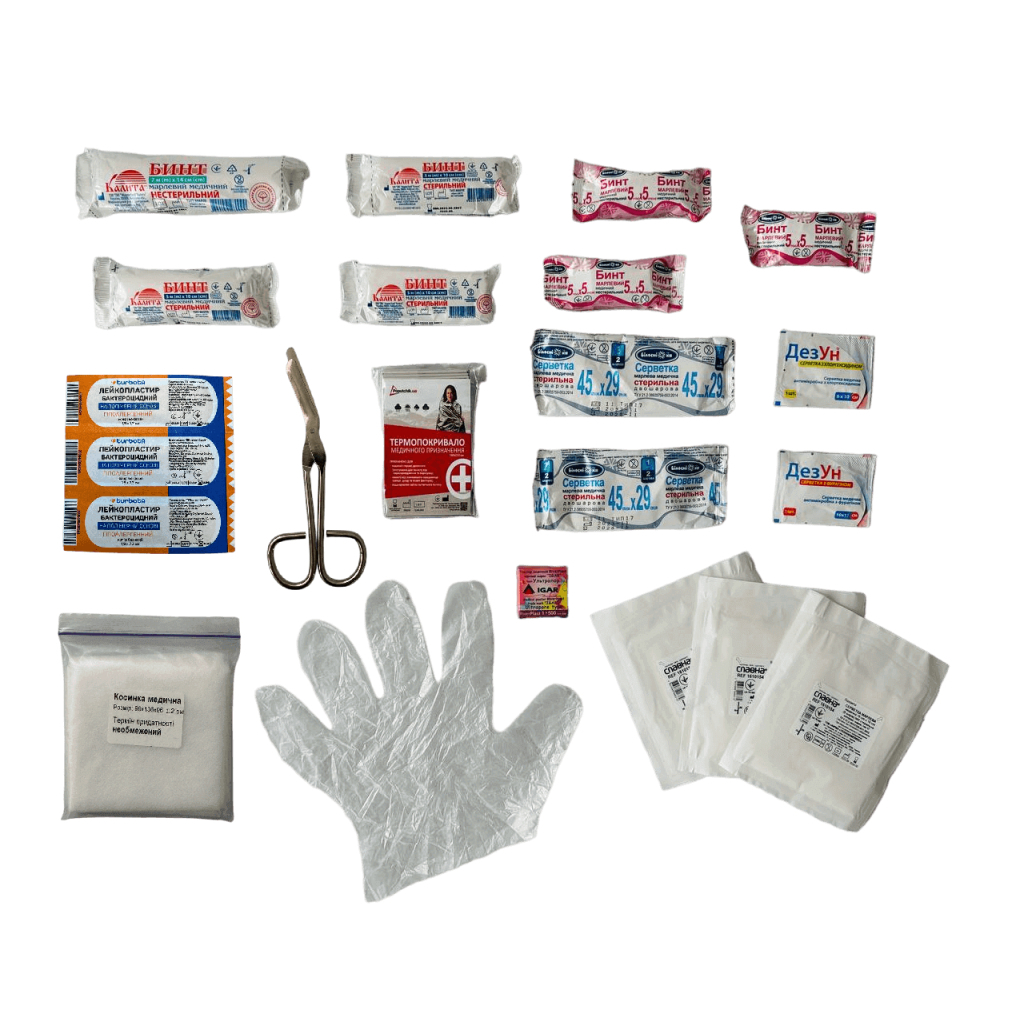 Автомобільна аптечка Poputchik 02-005-П - зображення 3
