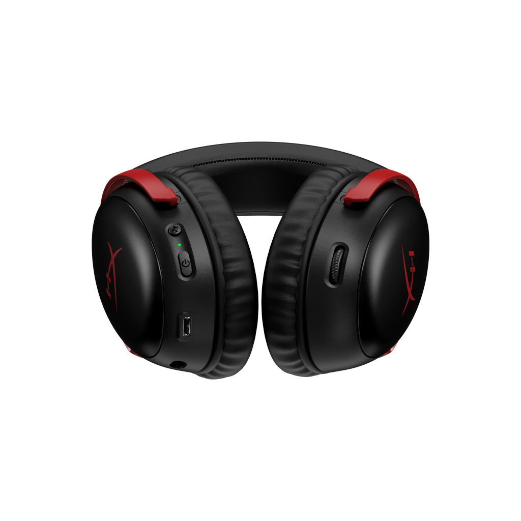 Навушники HyperX Cloud III Wireless Black-Red (77Z46AA) - зображення 6