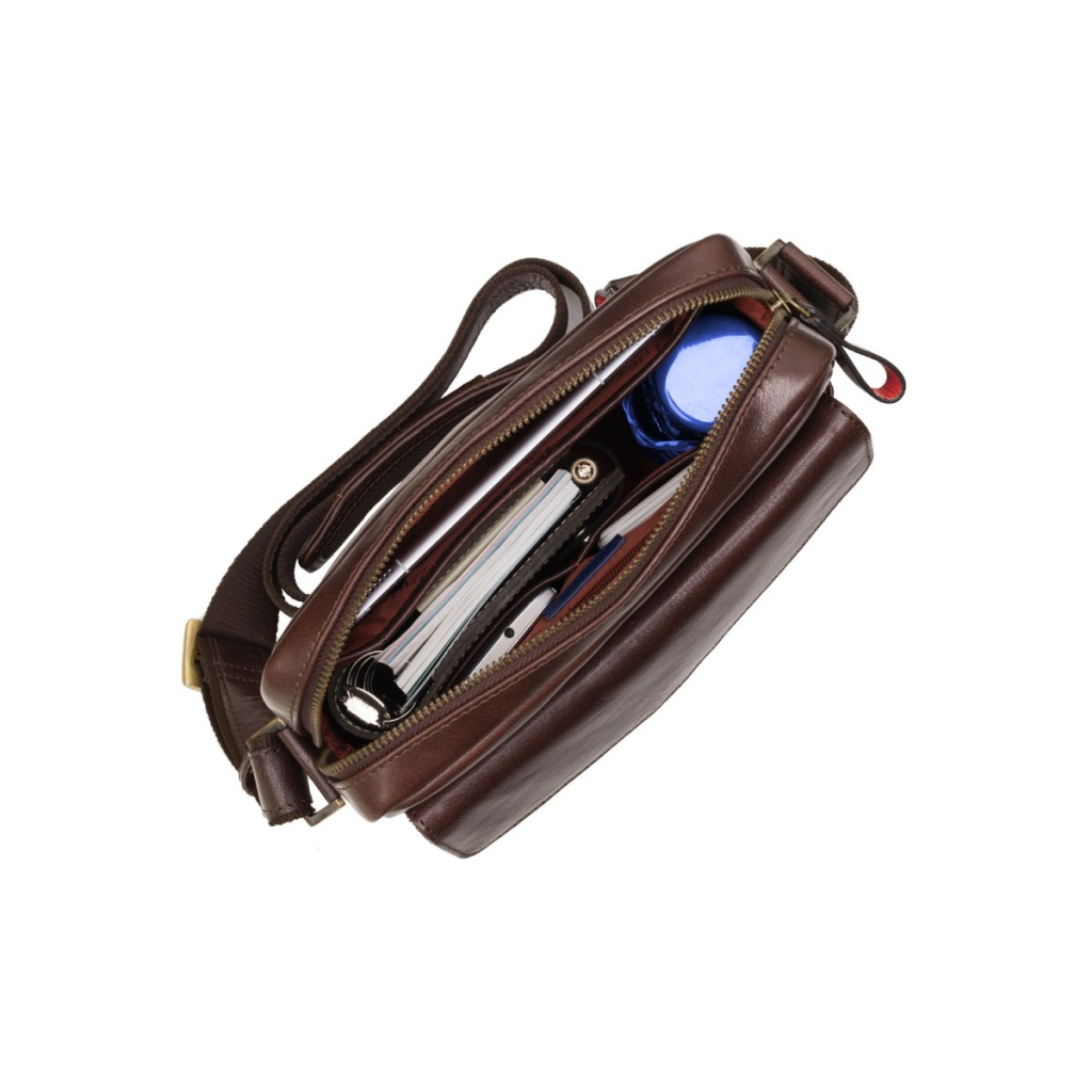 Сумка Visconti ML36 Vesper A5 Brown (ML36 BRN) - зображення 5