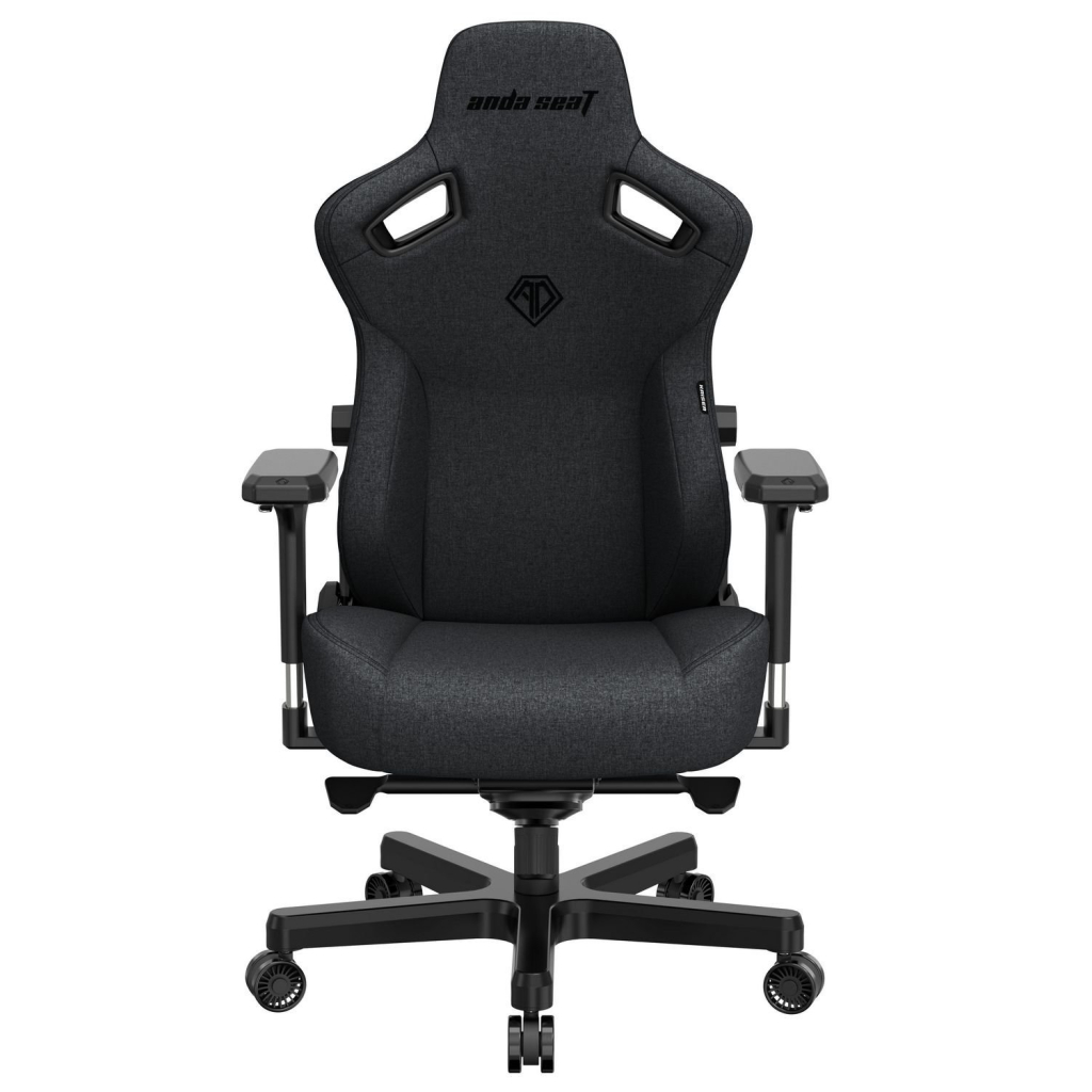Крісло ігрове Anda Seat Kaiser 3 Fabric Size L Dark Gray (AD12YDC-L-01-GB-CF) - зображення 2
