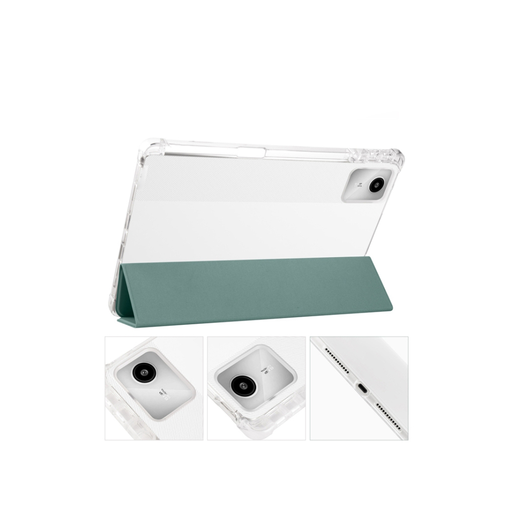 Чохол до планшета BeCover Soft Edge Lenovo Tab M11 (2024) TB-TB330FU/Xiaoxin Pad 11 (2024) 11" Dark Green (712540) - зображення 4