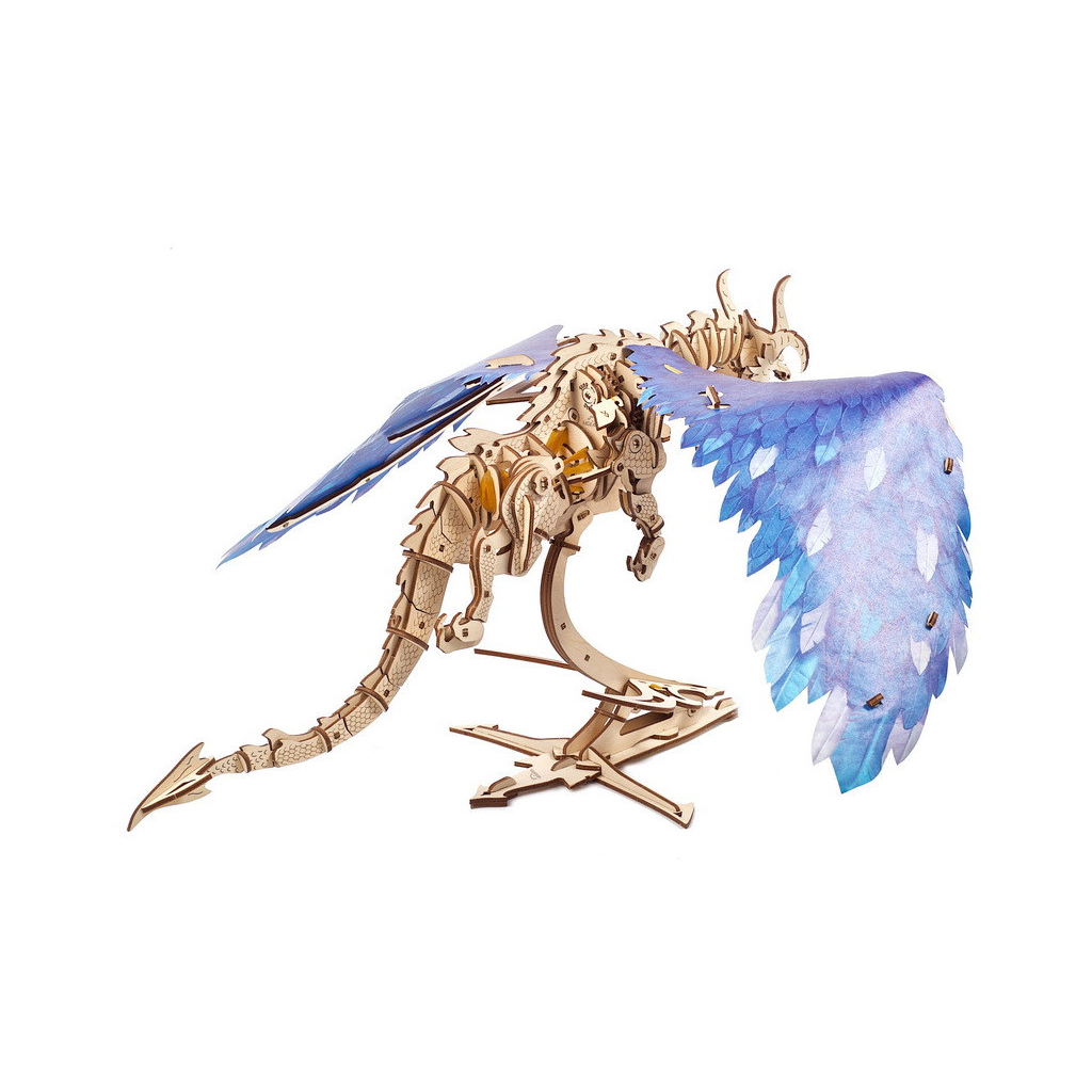 Конструктор Ugears Дракон Буревій (70151) - зображення 5