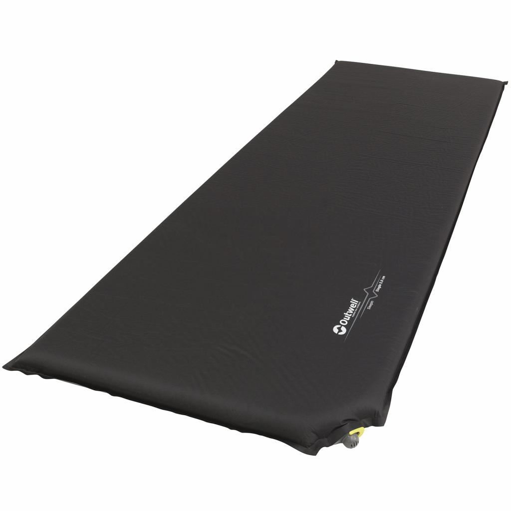 Туристичний килимок Outwell Self-inflating Mat Sleepin Single 5 cm Black (928856) - зображення 1