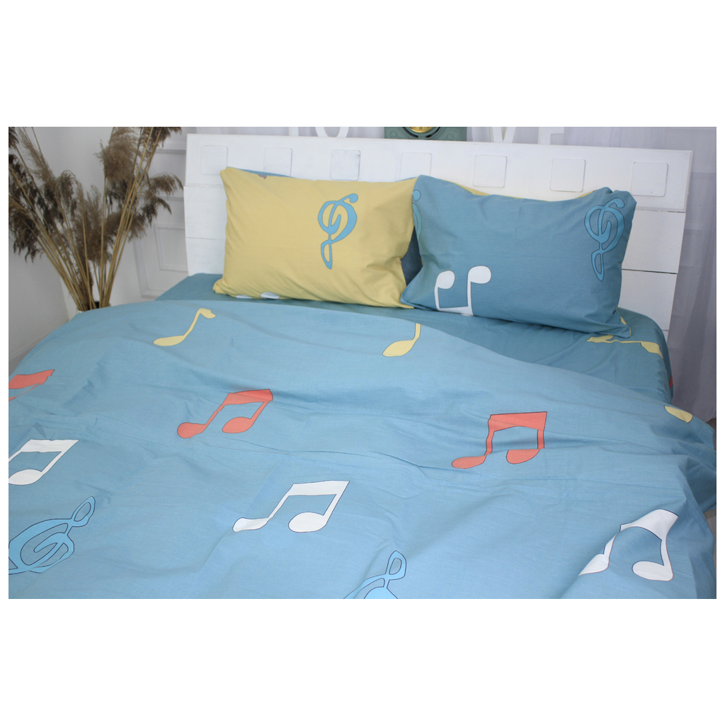 Постільна білизна MirSon Бязь Premium 17-0421 Music King Size (2200002949576) - зображення 2