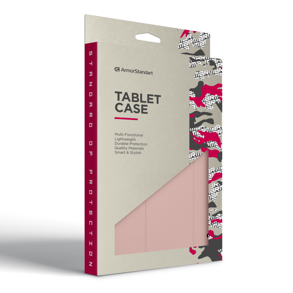 Чохол до планшета Armorstandart Flex Case Xiaomi Redmi Pad 2 Pink (ARM86104) - зображення 3