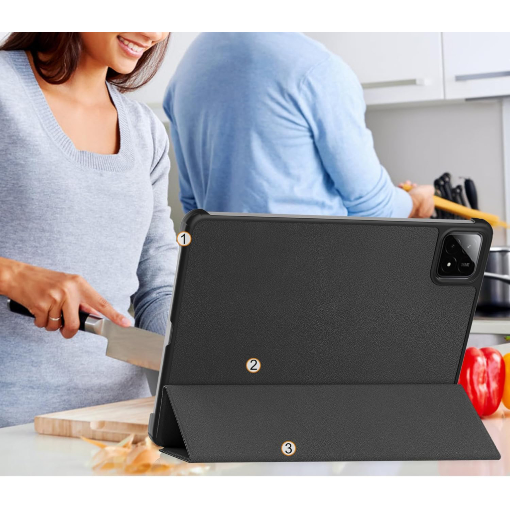 Чохол до планшета BeCover Smart Case Xiaomi Pad 7 / 7 Pro 11.2" Black (712797) - зображення 9