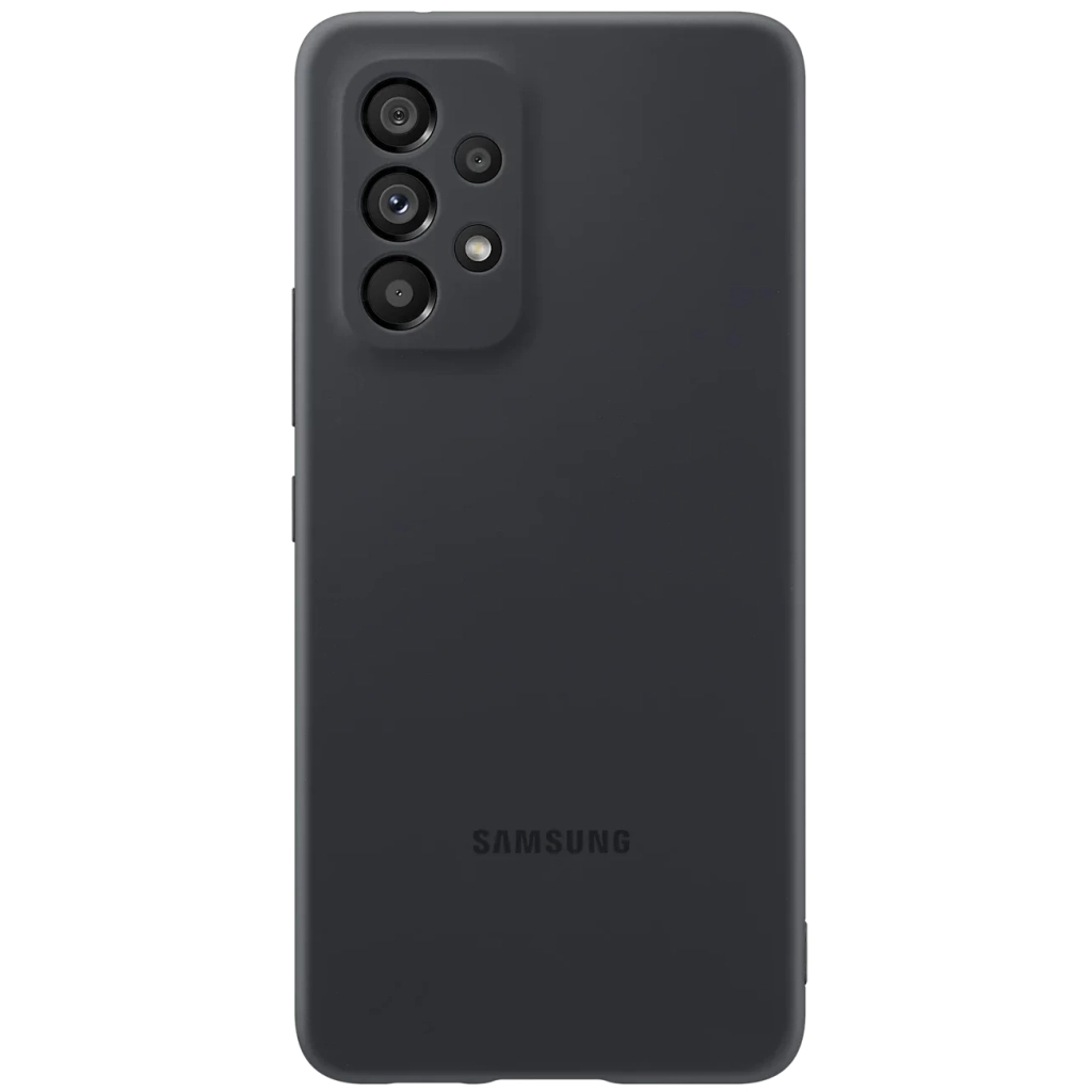 Чохол до мобільного телефона Samsung Silicone Cover Samsung Galaxy A53 EF-PA536TBEGRU Black (EF-PA536TBEGRU) - зображення 1