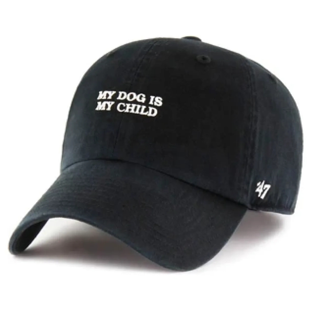 Кепка 47 Brand Slogan Base Runner Icon BSRIC1411GWS-BKC Чорна (195000830983) - зображення 1