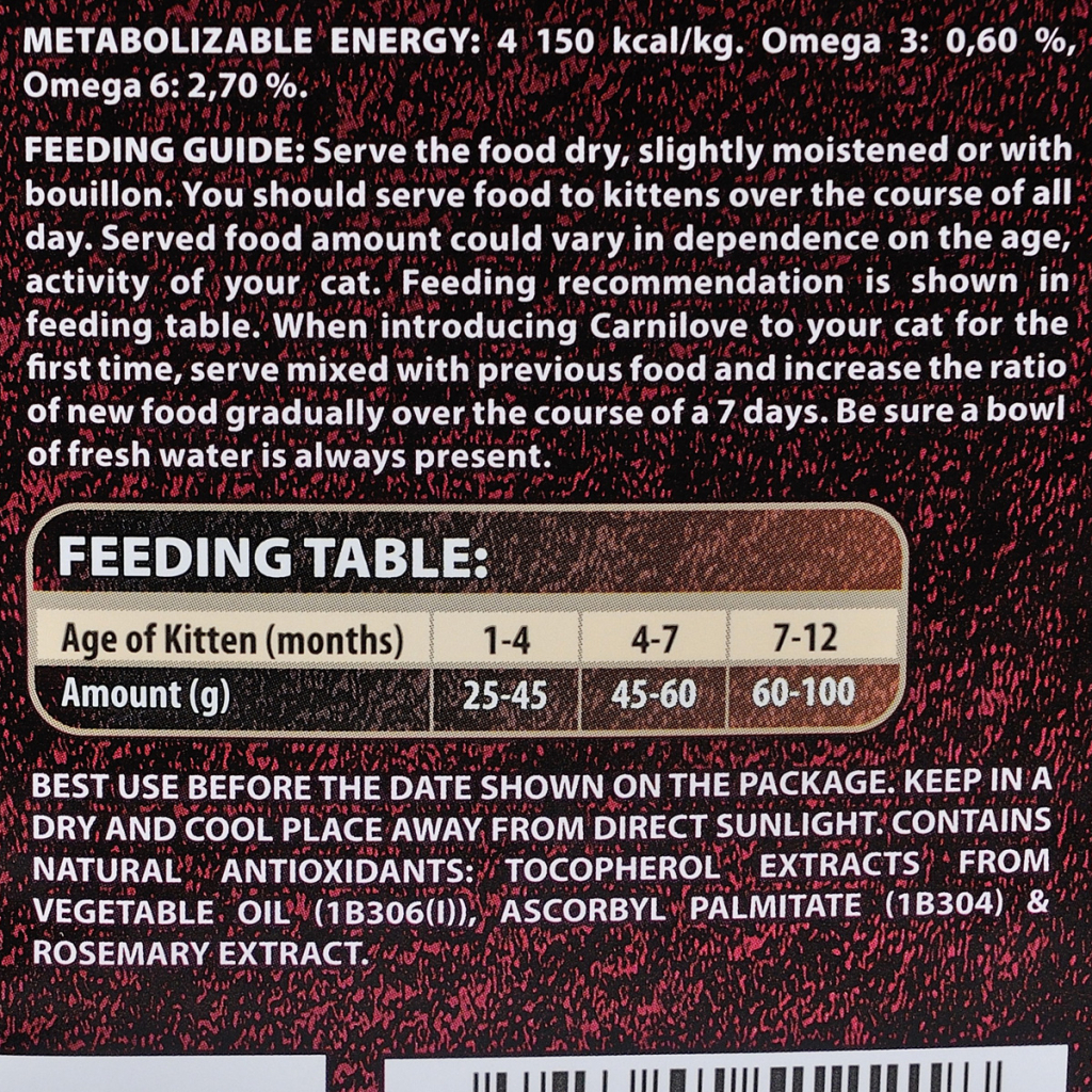 Сухий корм для кішок Carnilove Cat Kitten 6 кг (8595602512218) - зображення 3